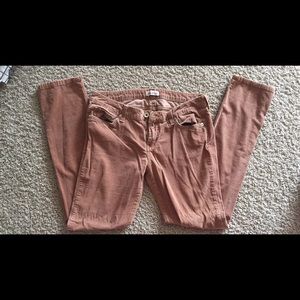 Corduroy skinny pants